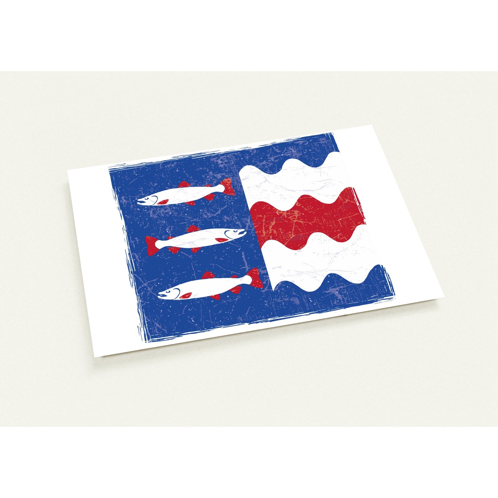 10er Pack Postkarten "Västernorrland"