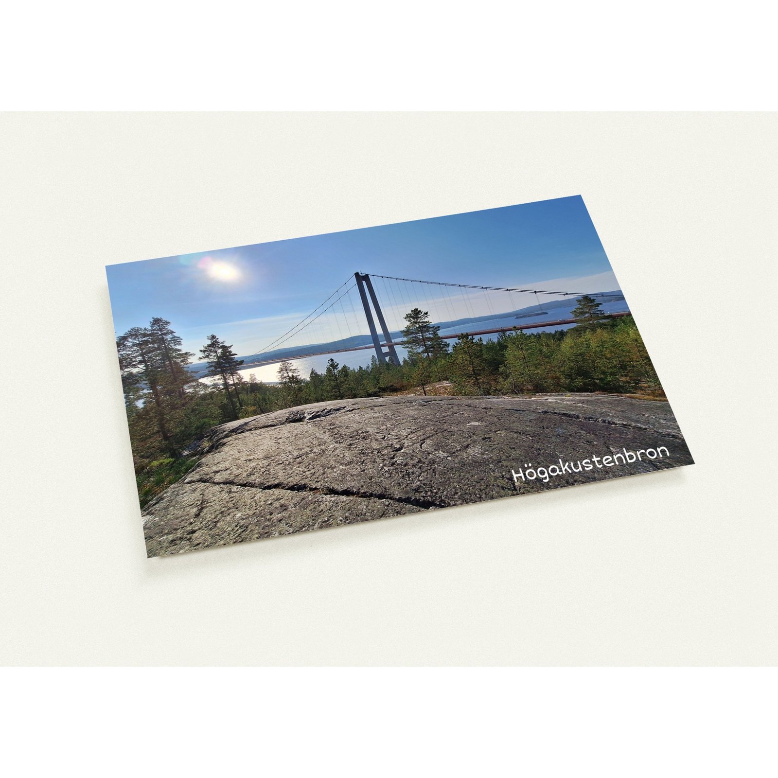 10er Pack Postkarten "Högakustenbron"